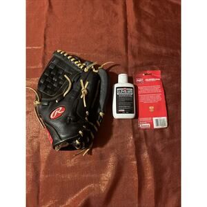 Rawlings M1200C 12” Baseball Glove RHT + Glovolium Care Bottle Bundle